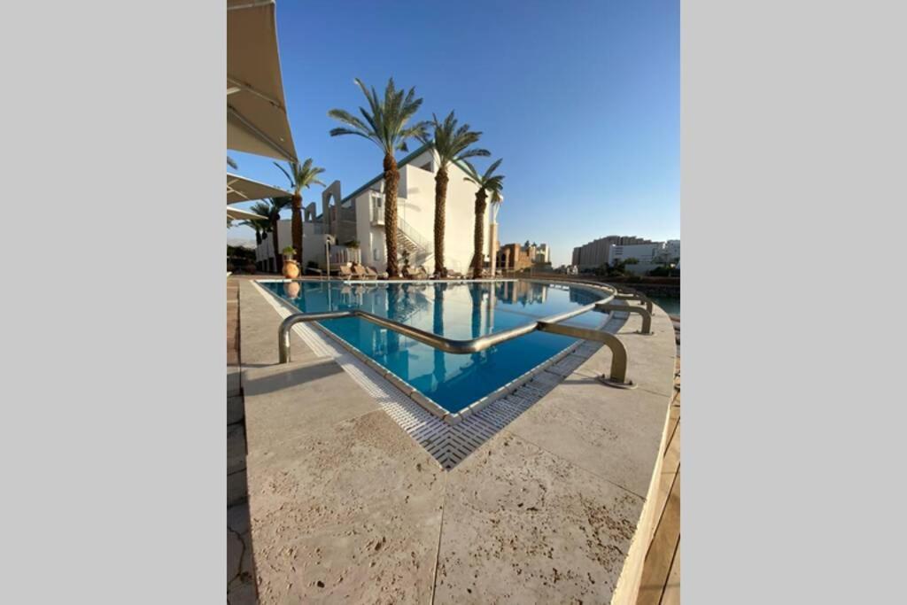 Haverim Ba'Lagouna Amazing Duplex 3Br Front Sea Apartment Ейлат Екстериор снимка